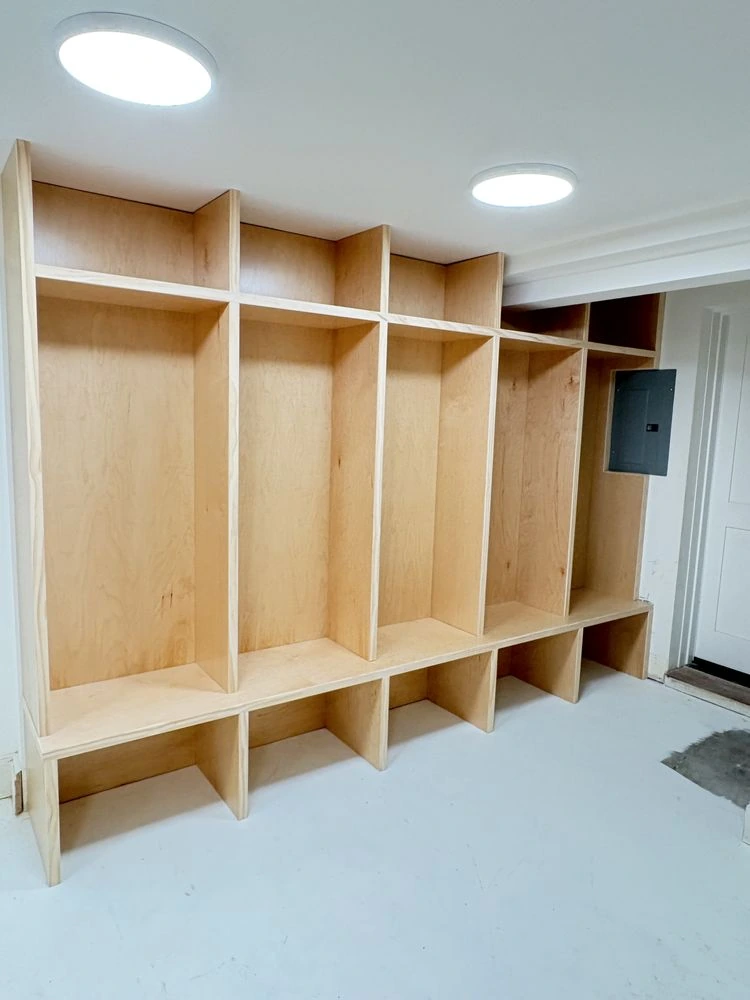 Built-in closet cabinetry project